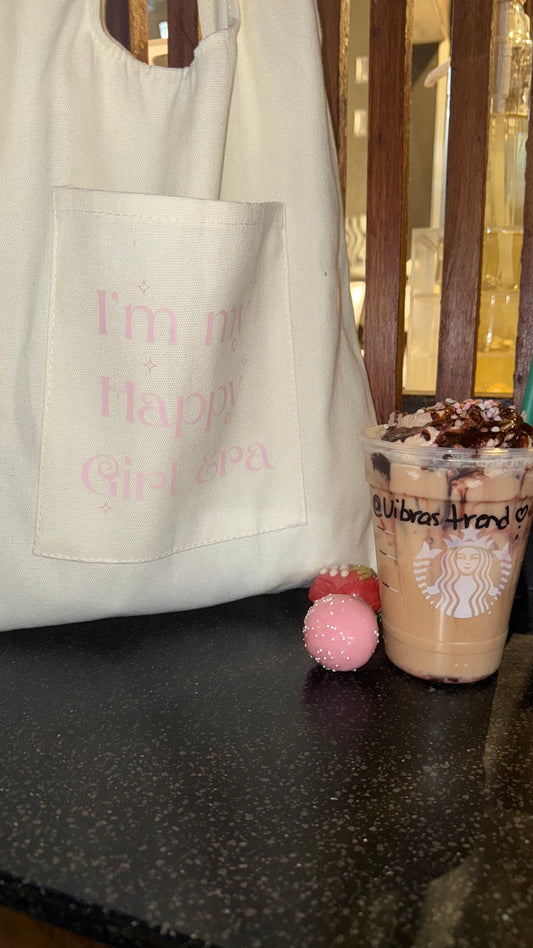 In my happy girl era bag 💖
